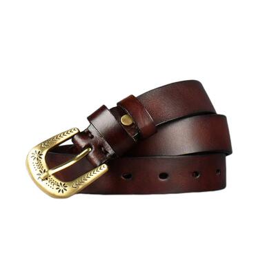 【树膏牛皮革老钱风】Raidy Boer/雷迪波尔植鞣水染手工皮带 4003