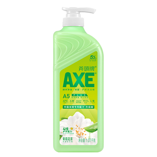 AXE斧头牌花茶洗洁精家用食品用小瓶1.01kg*1瓶抑菌果蔬净农残