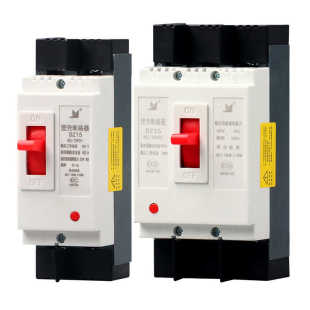 塑壳断路器DZ15-40/390空气开关2P3P4P32A40A63A100A三相总闸380V