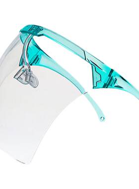 可戴眼镜防油面罩防飞沫防护面具