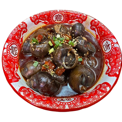 超大号商用熟食大田螺加热即食