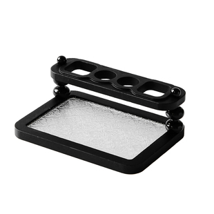 黑色双人牙刷架台面收纳置物架浴室洗漱品刷牙杯牙缸牙具收纳套装