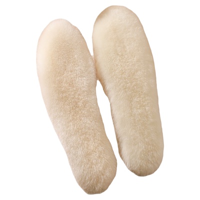 东北加厚纯羊皮毛一体鞋垫男女冬