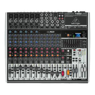 BEHRINGER/百灵达 X1832USB 14路专业舞台演出声卡调音台广播会议