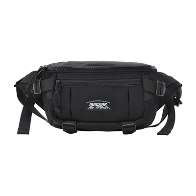 MACKAR工装机能单肩斜挎包男包包户外运动休闲旅行腰包大容量胸包