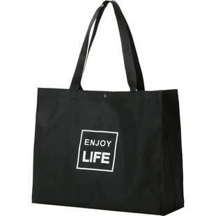 防水牛津布购物袋定制可印logo环保手提袋布袋子帆布袋女外出时尚