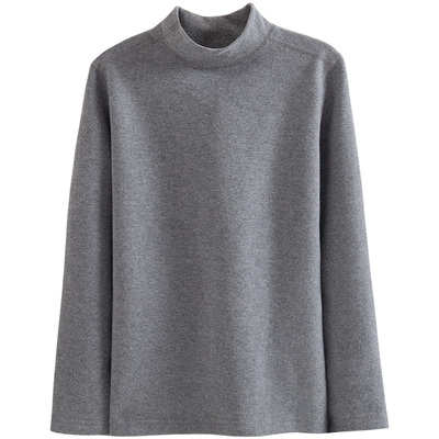 男童半高领秋衣上衣单件