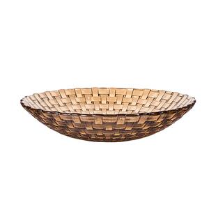 【清仓】水果盘轻奢风简约现代玻璃糖果盘瓜子干果盘客厅家用果篮