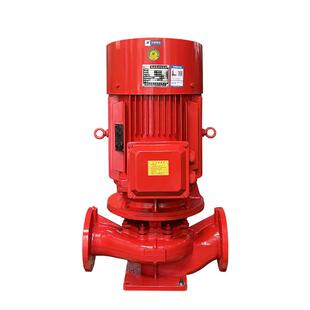 立式单级消防水泵组消火栓喷淋泵自动增压稳压设备柴油机组长轴泵