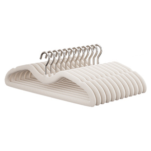 短脖子无痕衣架家用衣柜挂衣服长裙子防滑防肩角晾晒衣撑子不起包