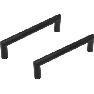 VIBORG域堡哑黑304不锈钢柜子拉手柜门拉手衣柜抽屉橱柜 加长把手