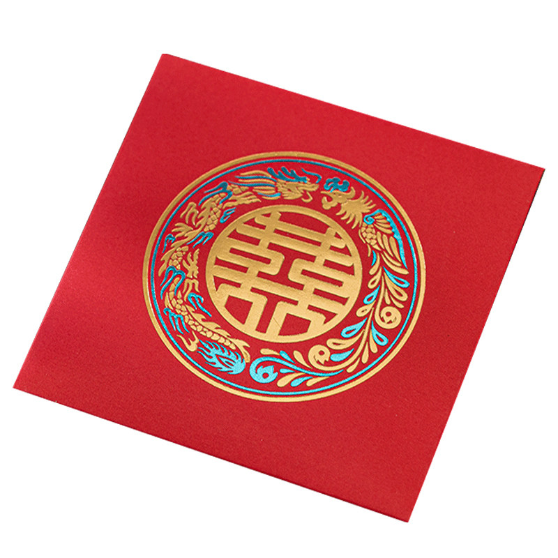 方形红包堵门红包利是封