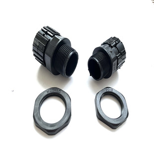 京生卡箍式波纹管接头 扒开式塑料波纹软管接头13 15.8 18.5 21.2