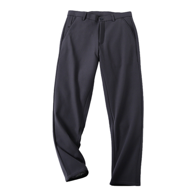 90鹅绒！高端男装尾货冬季商务通勤加厚保暖羽绒裤男休闲裤D8512