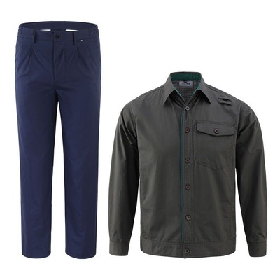 河南电网夏季纯棉透气新款工作服