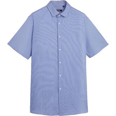 奥特莱斯通勤透气正裝短袖衬衫