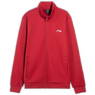 李宁外套男士冬季款拉链开衫春新款本命年红色加绒卫衣男马年男装