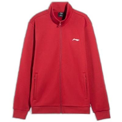 李宁外套男加绒舒适运动休闲卫衣