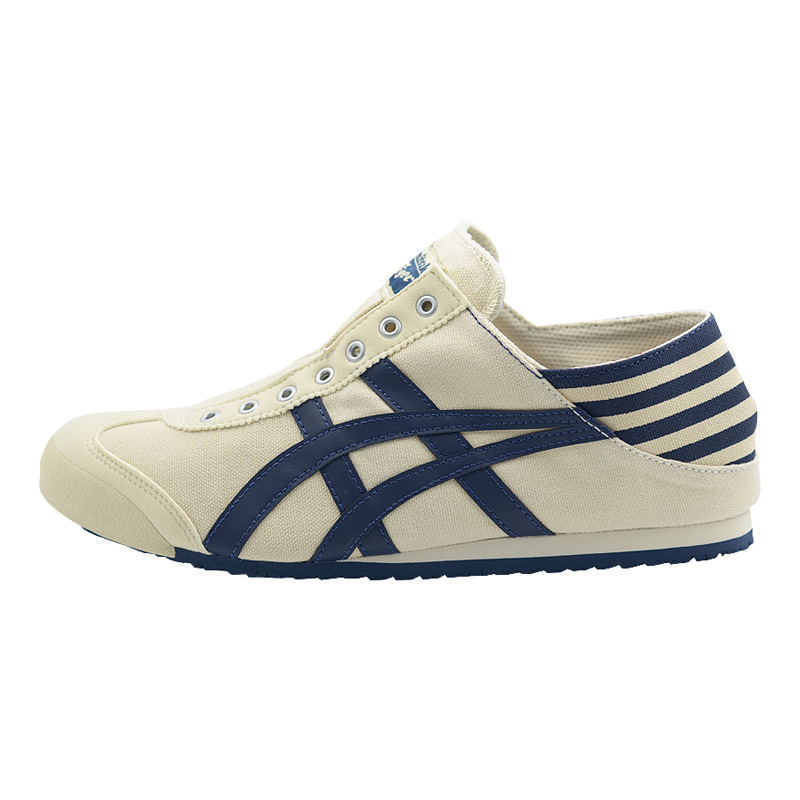 Onitsuka Tiger鬼冢虎一脚蹬男女休闲帆布鞋懒人鞋TH342N-0250