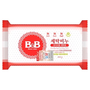 【试用装】韩国进口保宁米迪恩必恩贝婴儿BB洗衣皂甘菊香