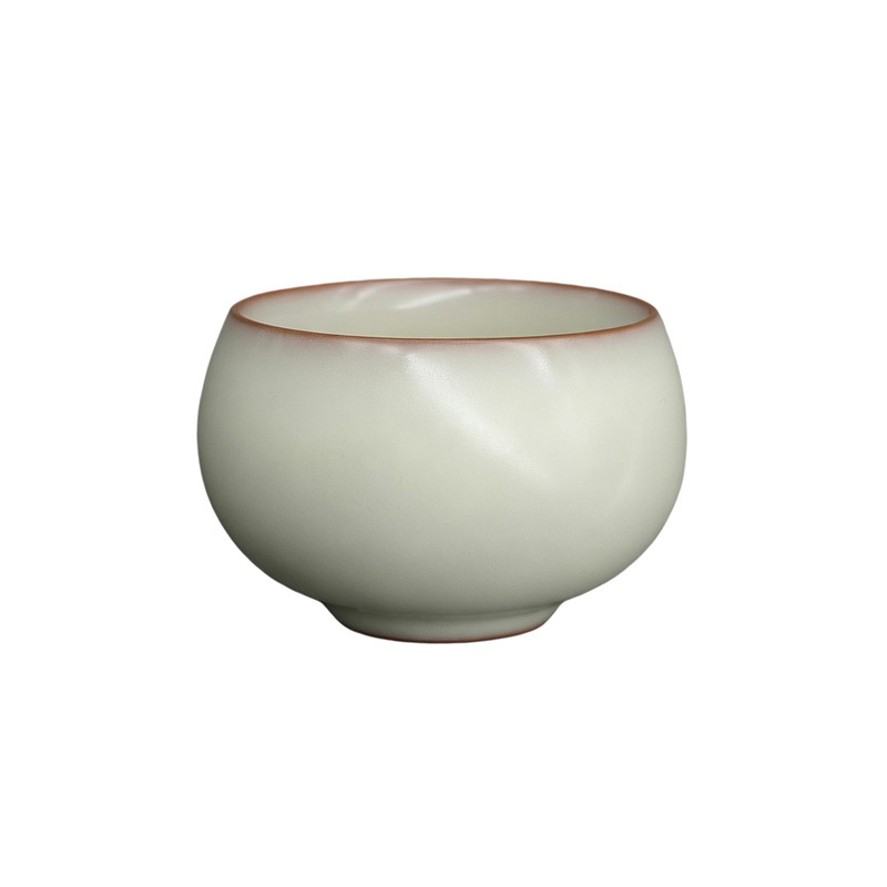 叶金炼龙泉青瓷猪油冻主人品茗杯