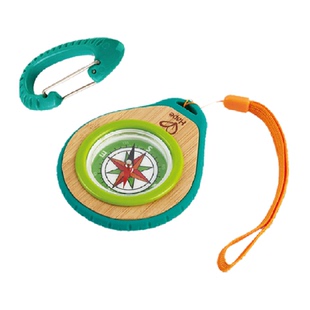 Hape指南针指南针&挂钩套装昆虫观察罐儿童户外探索益智玩具