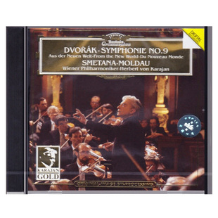 【中图音像】德沃夏克:第九交响曲CD 卡拉扬金装维也纳乐 4390092