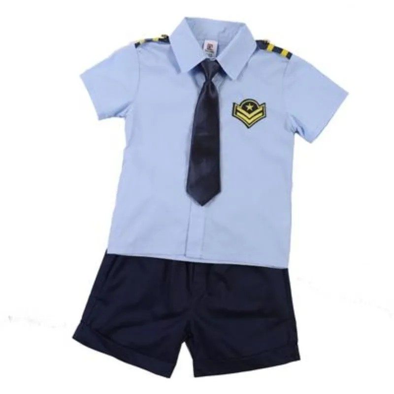 幼儿园园服夏男女儿童空海军风制服班服套装小学生毕业照舞台表演