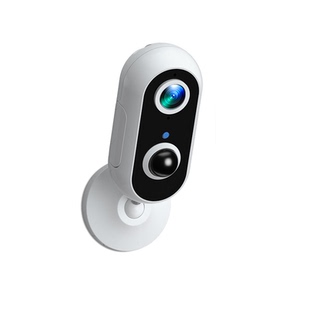 监控摄像头免插电无线家用手机远程无需网络wifi不插电式门口摄影