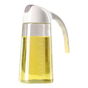 新款自动开合油壶厨房家用酱油醋料酒油罐油壶不挂油防漏密封瓶子