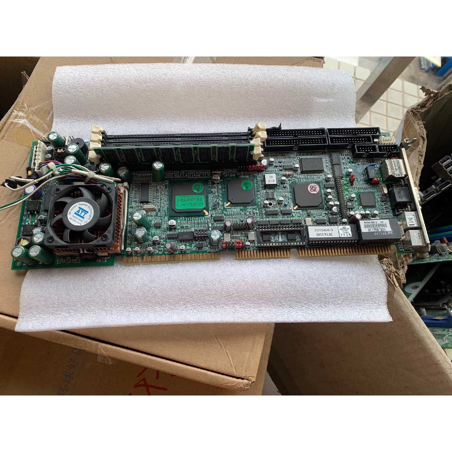 议价BRD2017FR5工控主板集成网卡BRD20可维修