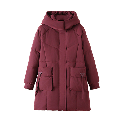 加肥加大码中老年女冬季羽绒棉服