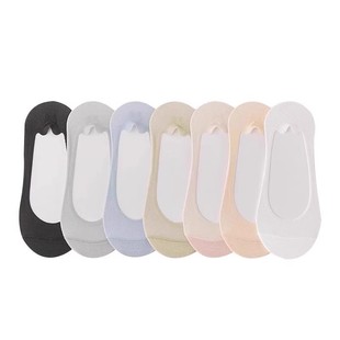 冰丝船袜女士防滑不掉跟纯棉袜底夏季薄款网眼单鞋袜子浅口隐形袜