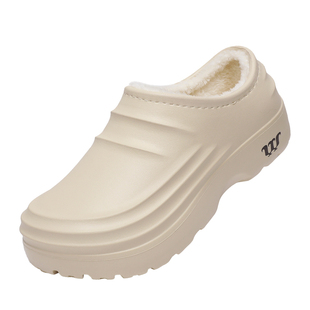 冬季包跟棉拖鞋手术室医护人员专用防滑防水护士鞋保暖加绒医护鞋