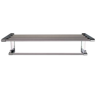 浴室毛巾架轻奢 全铜卫浴置物架 毛巾挂架挂钩 双层卫生间浴巾架