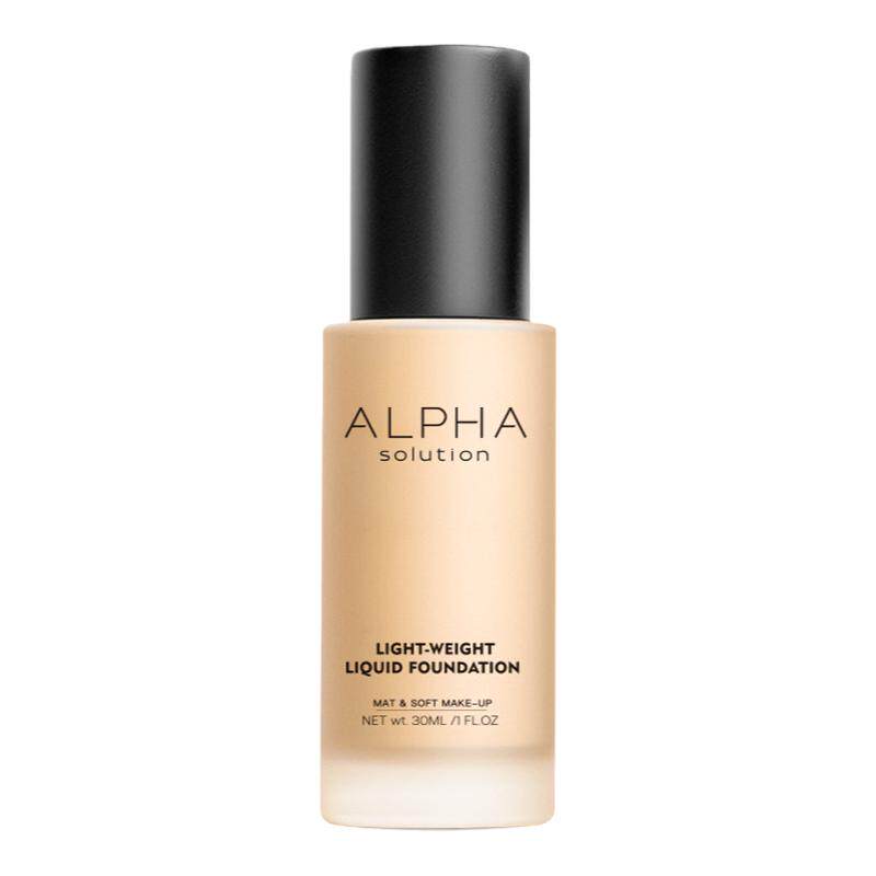 alpha粉底液阿尔法持久不脱妆干皮女看不见控油持久油皮遮瑕bb霜