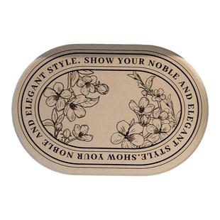 复古繁花硅藻泥吸水杯垫吸水速干套装高级感轻奢防滑卫生间浴室