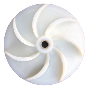 无尘子母锯风机风叶塑料七叶台锯无尘锯木工吸尘器叶轮推台锯配件