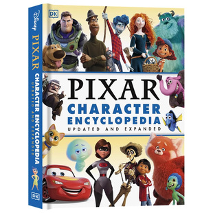 DK出品迪士尼皮克斯动画人物图解百科新版英文原版Disney Pixar Character Encyclopedia Updated and Expanded进口英语精装版