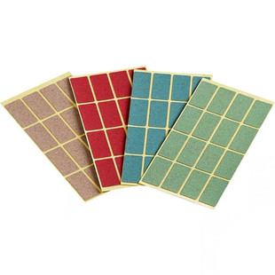 自粘软木标签贴纸图书分类标签 手账不干胶便签空白标签纸标贴纸