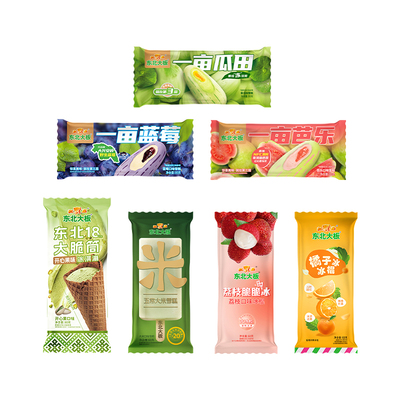【李佳琦直播间】东北大板大脆筒一亩瓜田荔枝冰冰淇淋雪糕冰棍