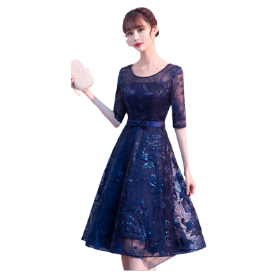 高端气质小众平时可穿夏季晚礼服