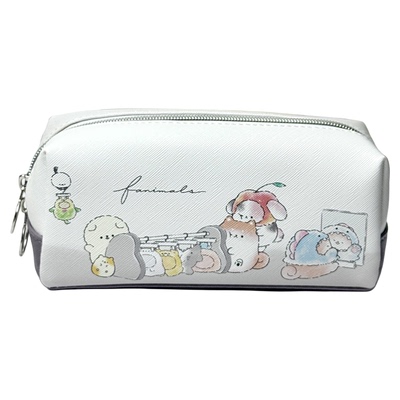 可爱卡通动物拉链笔袋