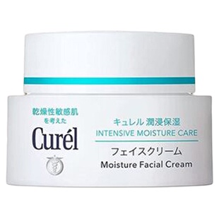 curel珂润面霜40g敏感肌补水浸润保湿乳霜神经酰胺-MM
