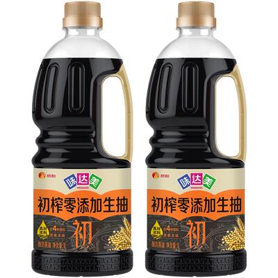 欣和味达美初榨生抽1L*2