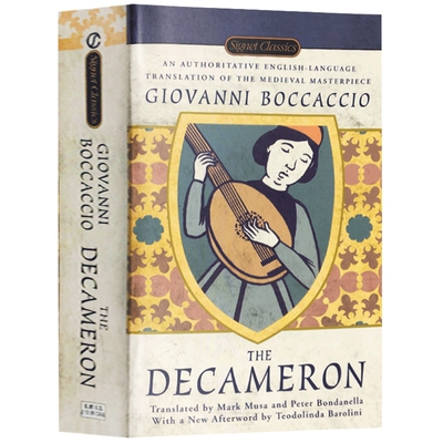 十日谈 The Decameron 英文原版短篇小说集 欧洲文学史现实主义小说 原版进口书 意大利文艺复兴代表作家薄伽丘Giovanni Boccaccio
