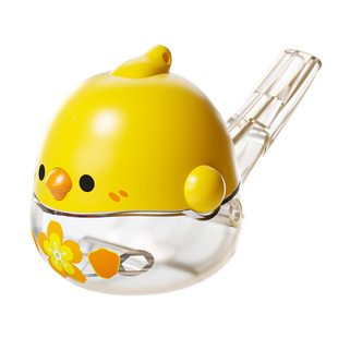 水鸟口哨儿童玩具透明小鸟喇叭宝宝口肌发音训练注水鸟叫幼儿哨子