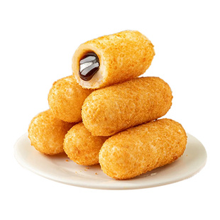 大用爆浆红糖糍粑半成品油炸小吃商用火锅食材早餐糯米糖油粑粑