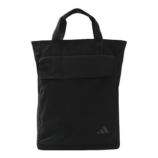 adidas阿迪达斯2026新款男女休闲包运动双肩背包黑色书包 KR2557