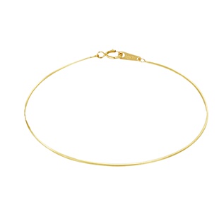 sanswood森吾 14k金细蛇骨手链女 轻奢百搭高级感叠戴真金不掉色